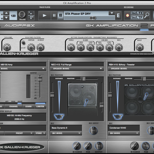 Audiffex Gallien Krueger Amplification 2 Pro Serial