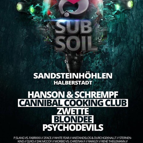 Cannibal Cooking Club live Subsoil Sandsteinhöhlen Halberstadt