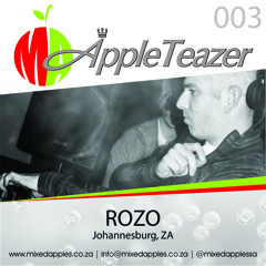 AppleTeazer 003 Mixed By Rozo (Johannesburg, ZA)