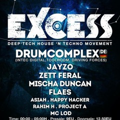 Drumcomplex @ Excess / Sugarfactory - Amsterdam 07.03.2015