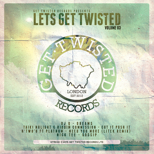 H Two O Ft Platnum - Need You More [LiTek Remix] (Get Twisted Records) Out April 13th