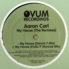 Aaron Carl - My House (Hollis P Monroe Remix)
