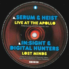 SERUM & HEIST - LIVE AT THE APOLLO - CHRONIC RECORDS
