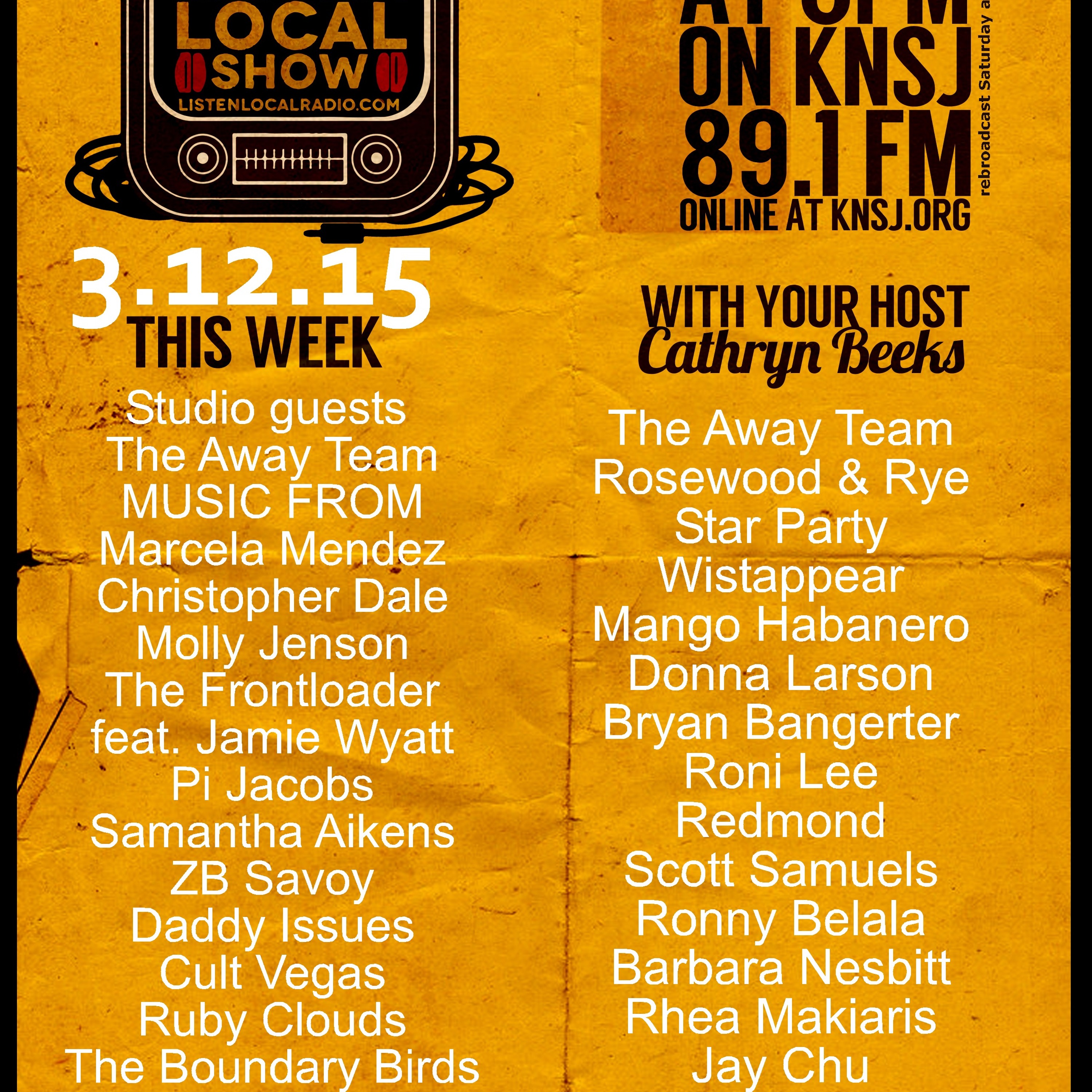 The Listen Local Show 3 12 15 episode artwork