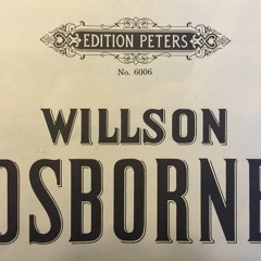 Rhapsody - Willson Osborne - Nick Hartline, clarinet