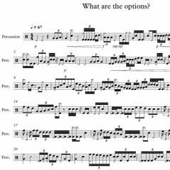 What are the options? - feat. Markus Reineke