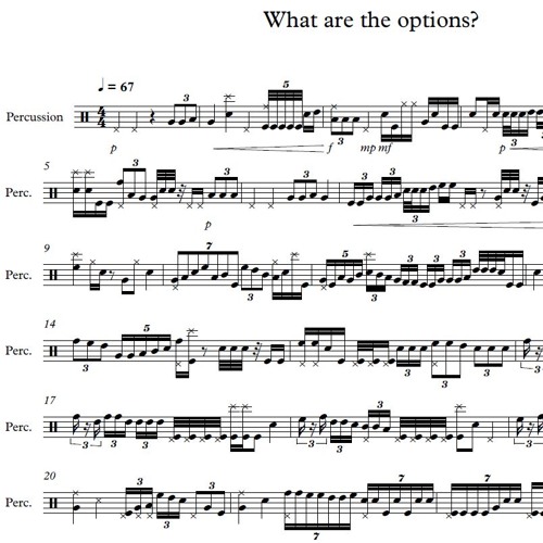 What are the options? - feat. Markus Reineke