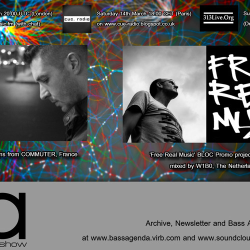 Bass Agenda 99: COMMUTER Interview & Free Real Music showcase by w1b0