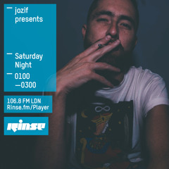 Rinse FM Podcast - jozif Presents - 14th March 2015