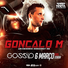 GONCALO M @ Gossip Club. Lisboa. Portugal 06.03.2015