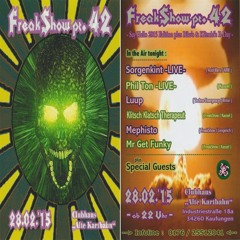 Mephisto @ FreakShow Pt. 42, Clubhaus Alte Kartbahn, Kassel-Kaufungen (28.02.2015)
