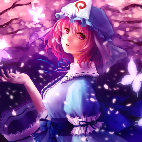 零れ桜 Shedding Cherry Tree