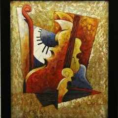 Andante - Reinhold Glière. Violín Damiana Orué. Piano Emiliano Orué