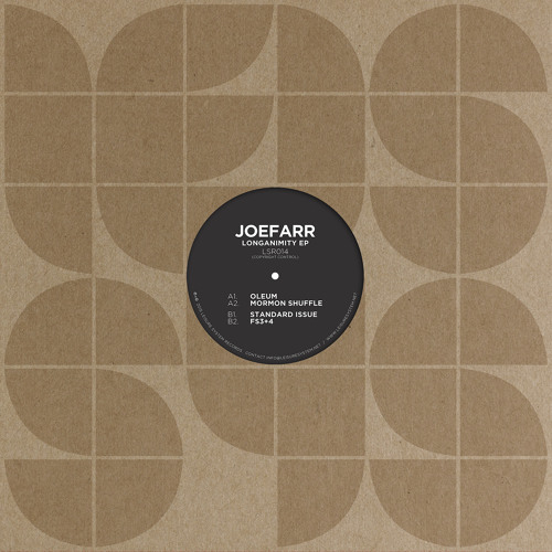 JoeFarr "Standard Issue" - Boiler Room Debuts