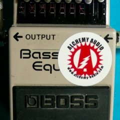 Alchemy Audio modified Boss GEB - 7 Bass EQ