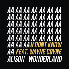 U Don't Know feat. Wayne Coyne (CERA Bootleg) - Alison Wonderland