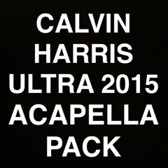 Calvin Harris - Sweet Nothing feat Florence Welch Acapella