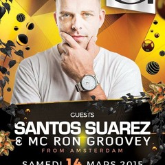 Santos Suarez & Mc Ron Groovey Live @ Club Amnesia, Rabat, Marocco 14- 03 - 2015