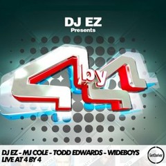 DJ EZ, MJ Cole, Todd Edwards & Wideboys – Live at 4 by 4 – 12.04.2009