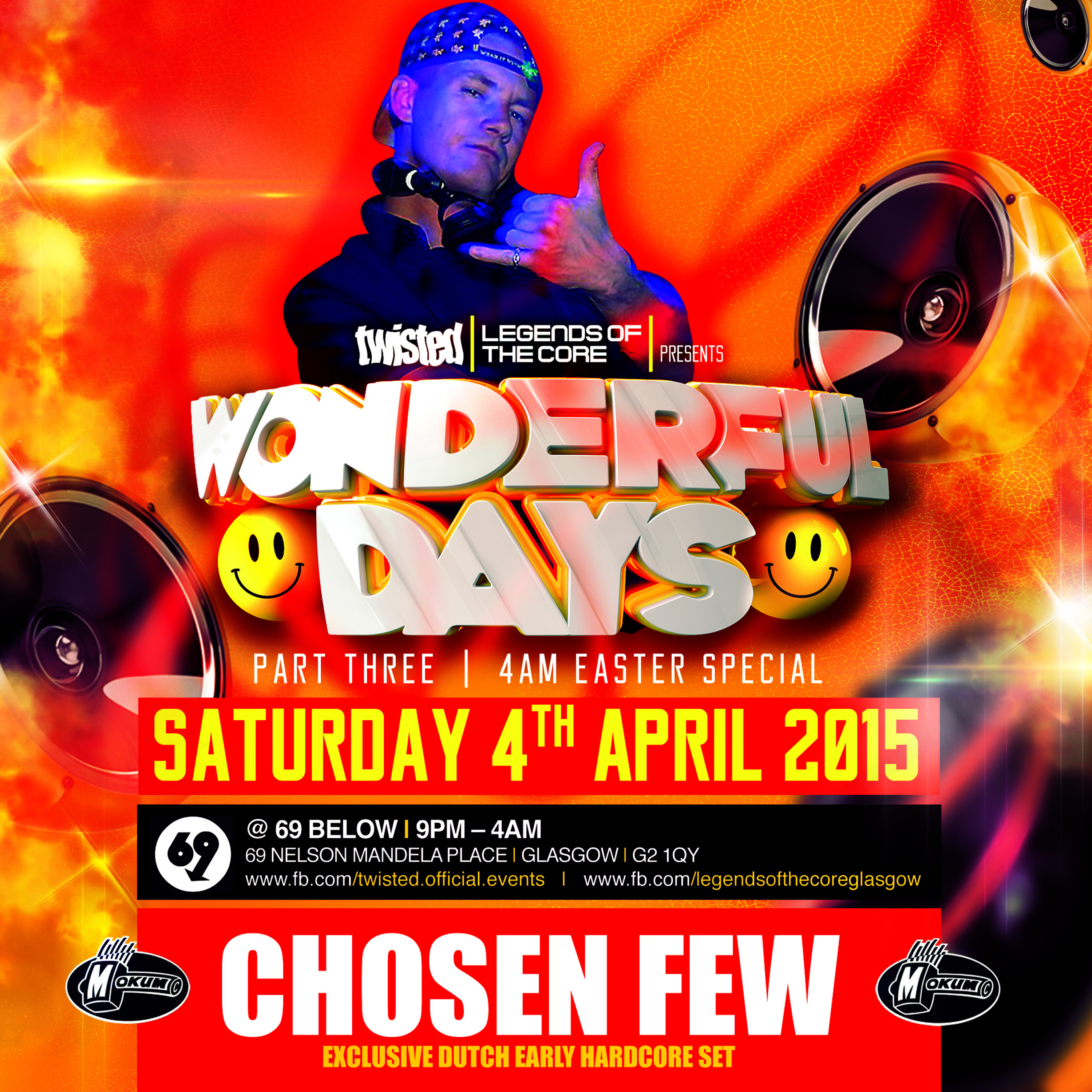Twisted's Darkside Podcast 223 - CHOSEN FEW - Wonderful Days Early Hardcore Mix