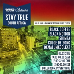 Black Coffee Boiler Room x Ballantine's Stay True Johannesburg DJ Set