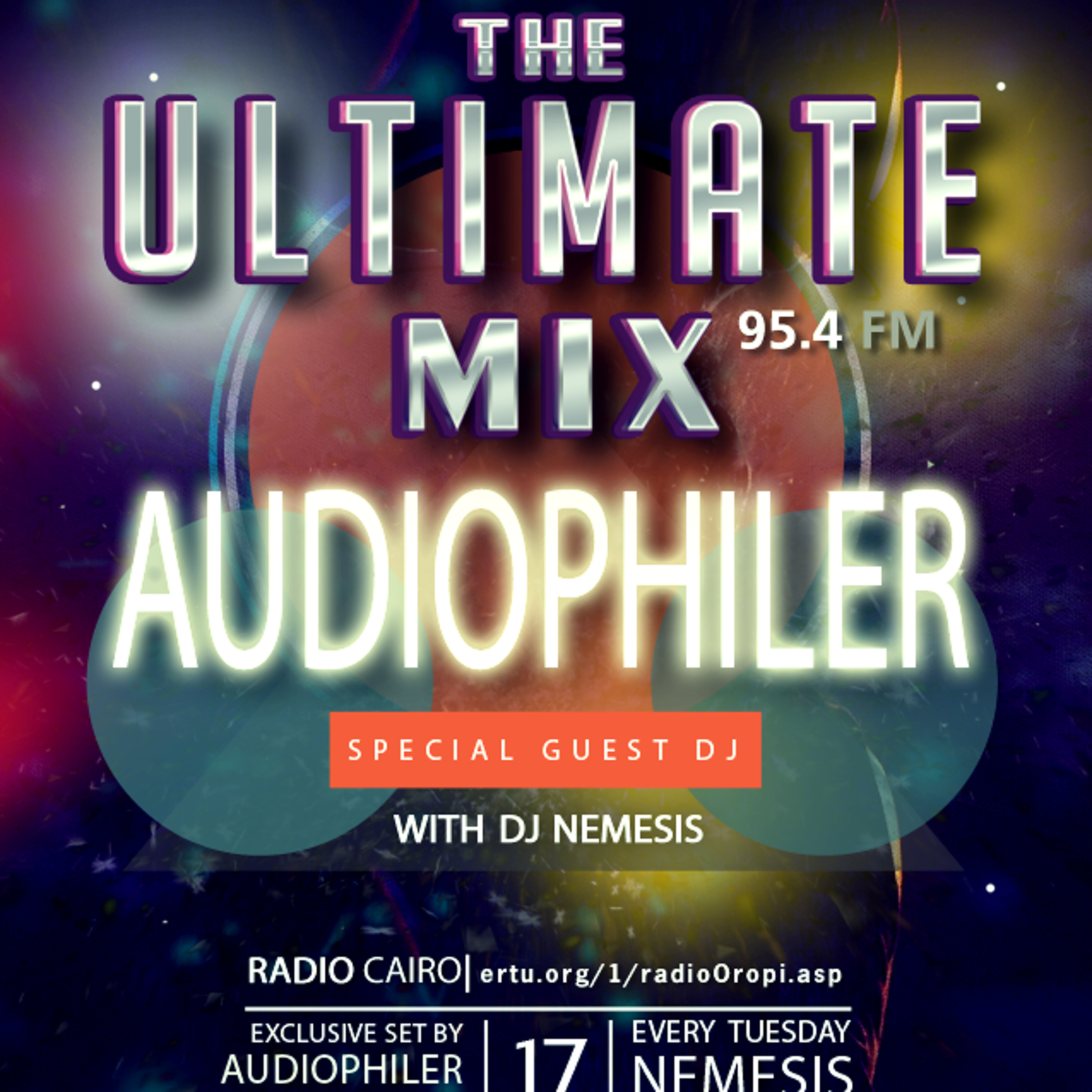 Nemesis - The Ultimate Mix Radio Show (012) 17/3/2015 (Guest Audiophiler) episode artwork