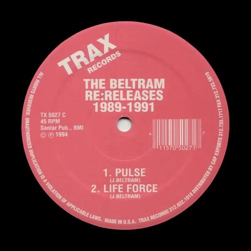 JOEY BELTRAM - Life Force (TRAX RECORDS)