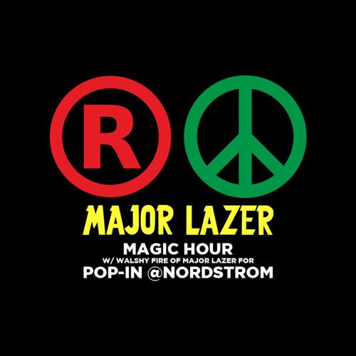 Walshy Fire of Major Lazer's Magic Hour mix for Pop-In@Nordstrom