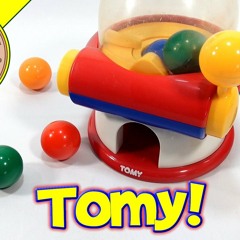 Pull 'N Pop Dome Gumball Machine, 1995 Tomy Toys (Revisit Video)