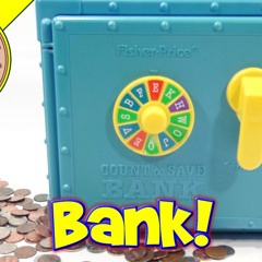 Fisher-Price Count & Save Bank, 1988 - Save For Your Future!