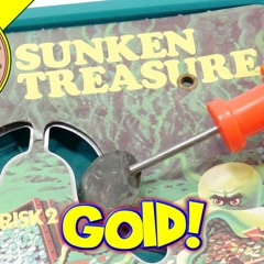 Sunken Treasure Milton Bradley 1976 Game #4640 - Dig For Treasure!