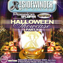 DJ EZ & MC's CKP, DT & Viper + more – Sidewinder Halloween Ball – 2001
