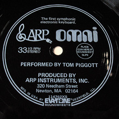 Tom Piggot - Arp Omni demo sound sheet