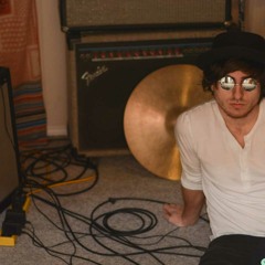 he was sitting on the floor