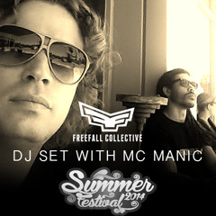 FREEFALL COLLECTIVE DJ SET Feat MC MANIC SUMMER FESTIVAL  SEVILLE  July 2014