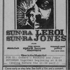 Sean Bonney • Time Negatives of Variable Universe: On Sun Ra and Amiri Baraka