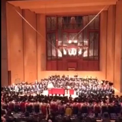 国立音楽大学卒業式 2015年3月19日 サプライズ!「仰げば尊し」(後半)