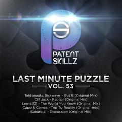 Lewis031 - The World You Know (Original Mix) LAST MINUTE PUZZLE Vol.53