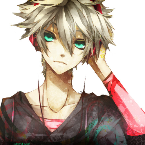 Blond anime guy