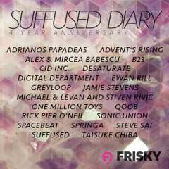 FRISKY | Suffused Diary 050 (4-Year anniversary) - Rick Pier O'Neil