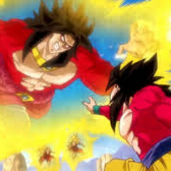 Dragon Ball Z - SS4 Broly VS SS4 Gogeta Theme (The Enigma TNG)