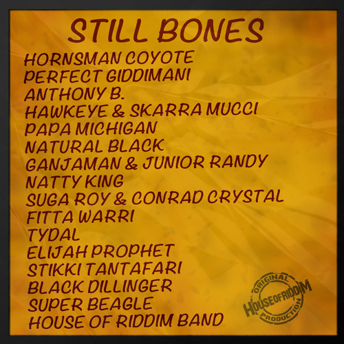 Hawkeye & Skarra Mucci - Can't Stand It [Still Bones Riddim | House of Riddim Productions 2015]