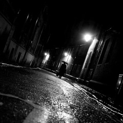 Dark Alley On A Rainy Night