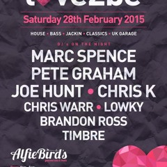 Love2be Promo Mix @Alfie Birds 28th Of Feb 2015 Mixed By: LOWKY