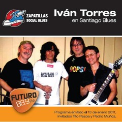 Tour de la Locura Iván Torres en Santiago Blues Radio Futuro.