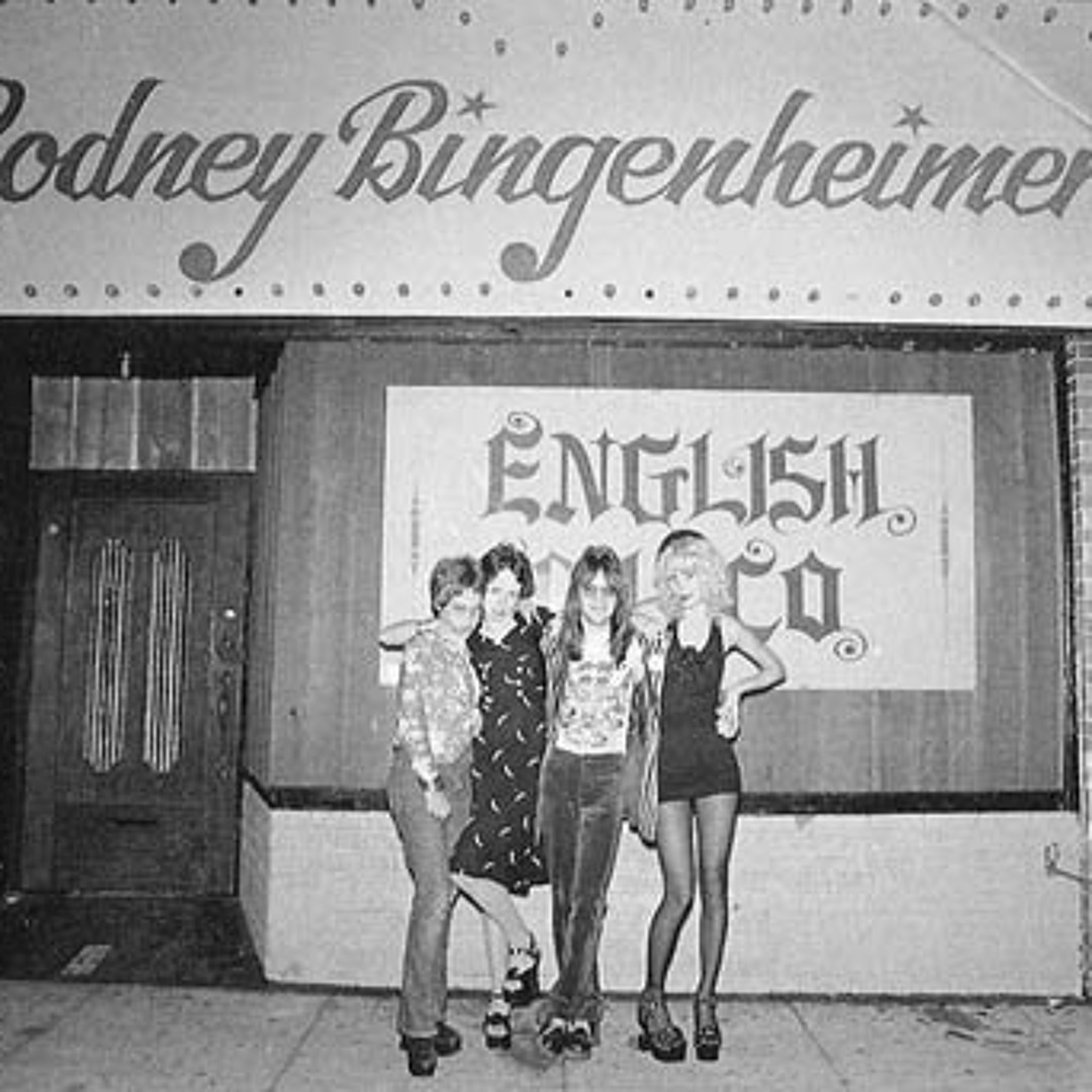 Rodney Bingenheimer [Worn Free] Rodney Bingenheimer / English Disco Tee (White) Rodney Bingenheimer's English Disco, located at 7561 Sunset