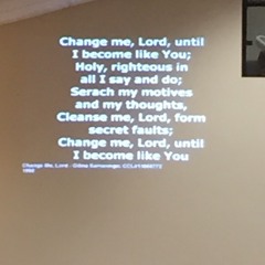 Cisco band playing Change Me Lord