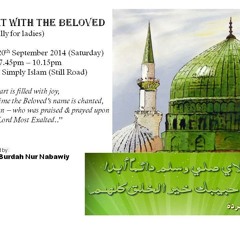 Ma'al Habeeb - Night with the Beloved @ Simply Islam 20sep14
