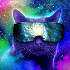 Rage Reduction - Purple Space Cat
