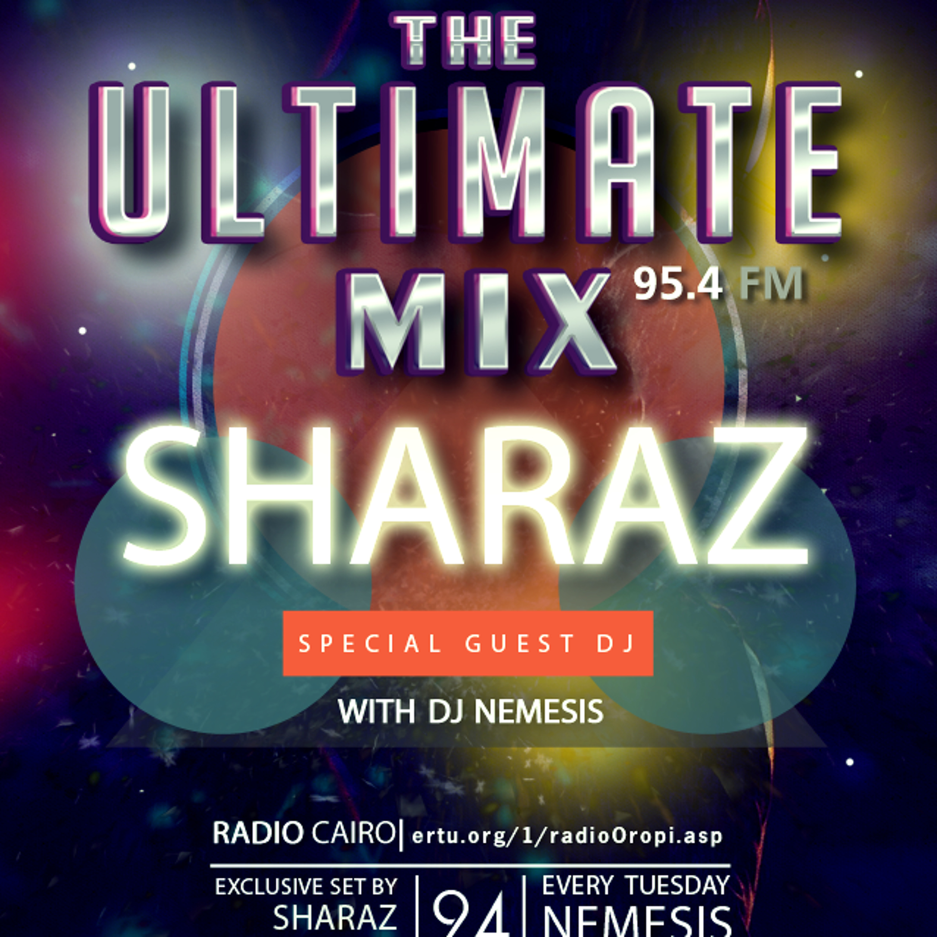 Nemesis - The Ultimate Mix Radio Show (013) 24/3/2015 (Guest DJ Sharaz) episode artwork